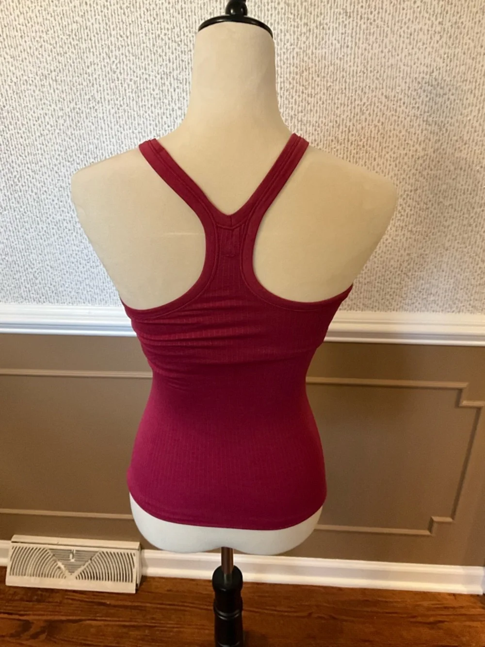 lululemon athletica Ribbed Tank Top - Wine Red - Picture 2 of 4